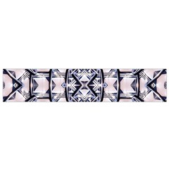 Futuristic Geo Print Flano Scarf (small)  by dflcprints