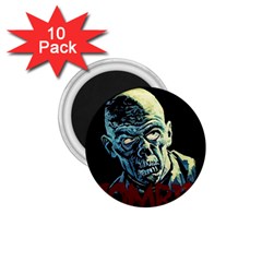 Zombie 1 75  Magnets (10 Pack) 