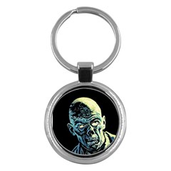 Zombie Key Chains (round)  by Valentinaart