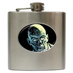 Zombie Hip Flask (6 oz) Front