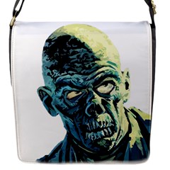 Zombie Flap Messenger Bag (s) by Valentinaart