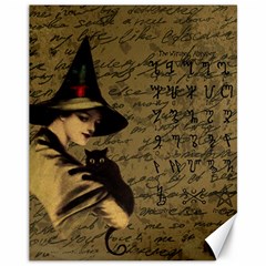 Witchcraft Vintage Canvas 11  X 14  