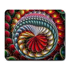 Circles Lines Background  Large Mousepads