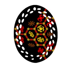 Algorithmic Drawings Ornament (oval Filigree)