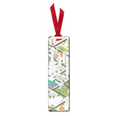 Simple Map Of The City Small Book Marks