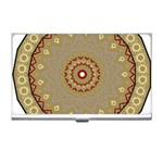 Mandala Art Ornament Pattern Business Card Holders Front