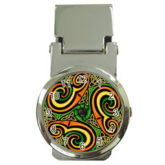 Celtic Celts Circle Color Colors Money Clip Watches by Nexatart