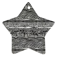 Ethno Seamless Pattern Ornament (star) by Nexatart
