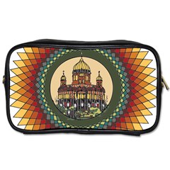 Building Mandala Palace Toiletries Bags 2-side