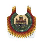 Building Mandala Palace Full Print Recycle Bags (M)  Front