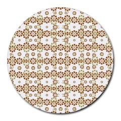 Multicolor Graphic Pattern Round Mousepads by dflcprints