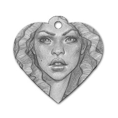 Dreaded Princess  Dog Tag Heart (one Side) by shawnstestimony