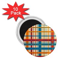 Plaid Pattern 1 75  Magnets (10 Pack)  by linceazul