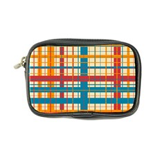 Plaid Pattern Coin Purse by linceazul