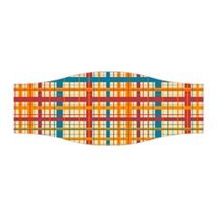 Plaid Pattern Stretchable Headband by linceazul