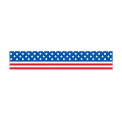 Usa Flag Flano Scarf (mini) by stockimagefolio1