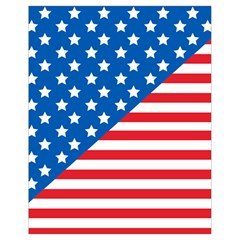 Usa Flag Drawstring Bag (small) by stockimagefolio1