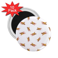 Crabs Photo Collage Pattern Design 2 25  Magnets (10 Pack)  by dflcprints