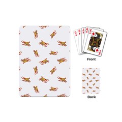 Crabs Photo Collage Pattern Design Playing Cards (mini)  by dflcprints