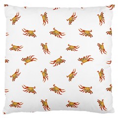 Crabs Photo Collage Pattern Design Standard Flano Cushion Case (one Side)