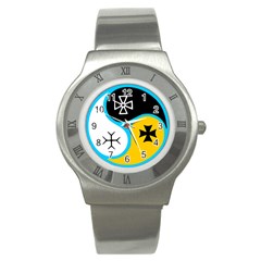 Assianism Symbol Stainless Steel Watch by abbeyz71