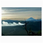 Bromo Caldera De Tenegger  Indonesia Large Glasses Cloth (2-Side) Back