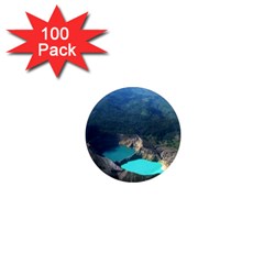 Kelimutu Crater Lakes  Indonesia 1  Mini Magnets (100 Pack)  by Nexatart