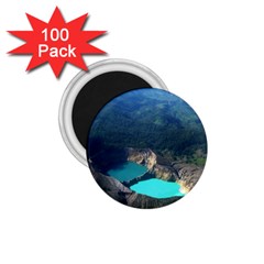 Kelimutu Crater Lakes  Indonesia 1 75  Magnets (100 Pack)  by Nexatart