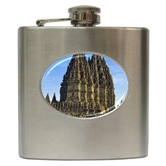 Prambanan Temple Hip Flask (6 Oz) by Nexatart