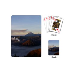 Sunrise Mount Bromo Tengger Semeru National Park  Indonesia Playing Cards (mini)  by Nexatart