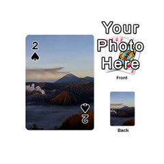 Sunrise Mount Bromo Tengger Semeru National Park  Indonesia Playing Cards 54 (mini)  by Nexatart