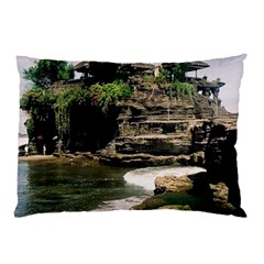 Tanah Lot Bali Indonesia Pillow Case (two Sides)