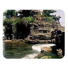 Tanah Lot Bali Indonesia Double Sided Flano Blanket (large)  by Nexatart