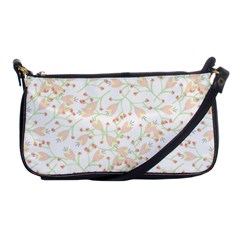 Small Floral Flowers Pattern  Shoulder Clutch Bags by paulaoliveiradesign