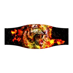 Fire Tiger Stretchable Headband by stockimagefolio1