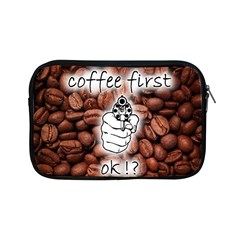 Coffee First, Ok Apple Ipad Mini Zipper Cases by stockimagefolio1