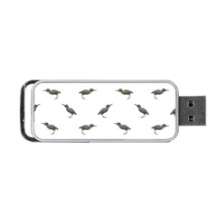 Exotic Birds Motif Pattern Portable Usb Flash (one Side) by dflcprints