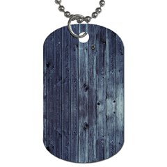 Grey Fence 2 Dog Tag (one Side) by trendistuff