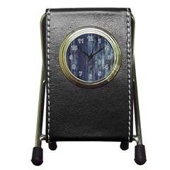 Grey Fence 2 Pen Holder Desk Clocks by trendistuff