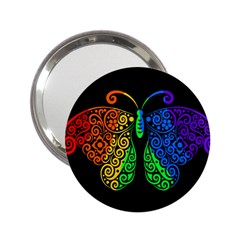 Rainbow butterfly  2.25  Handbag Mirrors