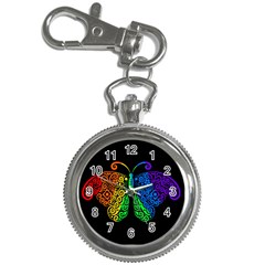 Rainbow butterfly  Key Chain Watches