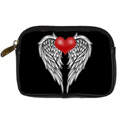 Angel Heart Tattoo Digital Camera Cases by Valentinaart