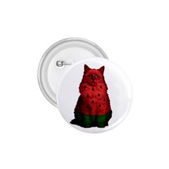 Watermelon Cat 1 75  Buttons by Valentinaart