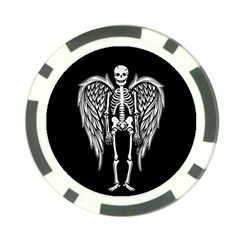 Angel Skeleton Poker Chip Card Guard (10 Pack) by Valentinaart