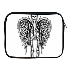 Angel Skeleton Apple Ipad 2/3/4 Zipper Cases by Valentinaart