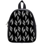 Feather pattern School Bag (Small) Front