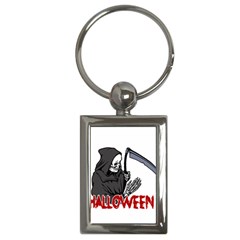 Death - Halloween Key Chains (rectangle)  by Valentinaart