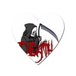 Death - Halloween Heart Magnet Front