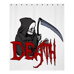 Death - Halloween Shower Curtain 60  X 72  (medium)  by Valentinaart