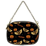 Bat, pumpkin and spider pattern Chain Purses (Two Sides)  Front